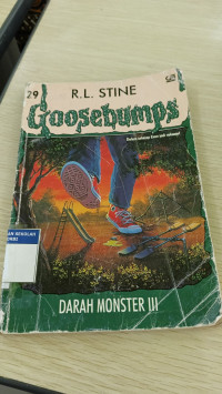 GOOSEBUMPS DARAH MONSTER III