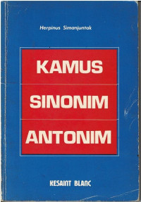 KAMUS SINONIM ANTONIM