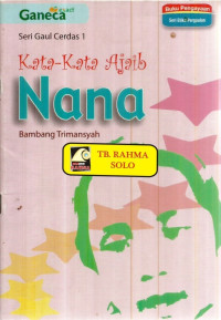 Kata-Kata Ajaib Nana