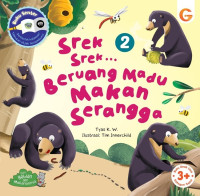 Srek srek.. Beruang Madu Makan Serangga